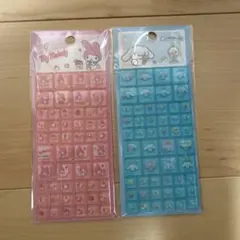 ライセンス品　サンリオ タイルシール2枚セット
