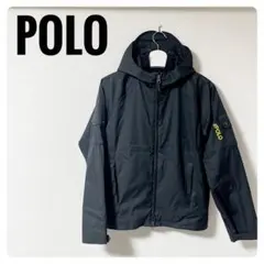 RL POLO 3wayブラックナイロンジャケット インナーフリースベスト160