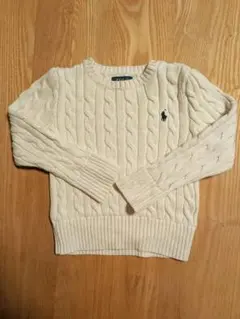 ラルフローレン ケーブルニットセーター 4T