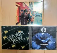 B'z・WANDS・BOOWY ベストアルバム3枚セット