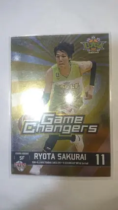 桜井良太 2017-2018GameChangers 50枚限定 レバンガ北海道