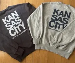 2枚!! 美品　devirock 裏起毛トレーナー150