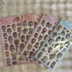 アニメキャラクター ポップシール 4枚セット