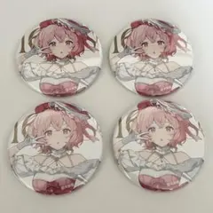 大妖怪　ローソン　コラボ　缶バッジ　nqrse 4点　等身　ノーマル　なるせ