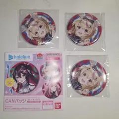 ホロライブ 不知火建設 Travel season 尾丸ポルカ 缶バッジ グッズ販売中／フェア終了】不知火建設×アニメイト コラボフェア