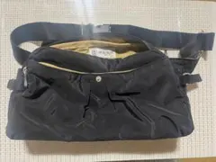 MICHEL KLEIN ミシェルクラン ブラック ボディバッグ ウエストポーチ