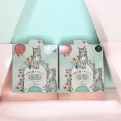 ほんやら堂ながら温アイマスク３Pねこ猫にゃんこお世話になりました2セット新品のサムネイル