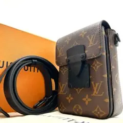 極美品 ルイヴィトン モノグラム Sロック ヴェルティカル ショルダーバッグ ルイ・ヴィトンの新名品】Sロックとモノグラム、ふたつの