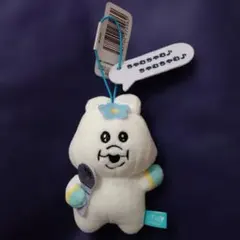 んぽちゃむ　セリフ付きマスコット　ぬいぐるみ　マイク
