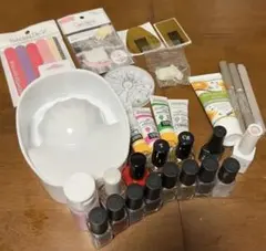 ネイルカラー・ネイルケアセット　ネイリストセット