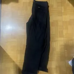 RUSTLER ブラック ストレートデニムパンツ