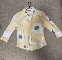 マリメッコ 七分袖シャツ marimekko ブラウス サイズ36