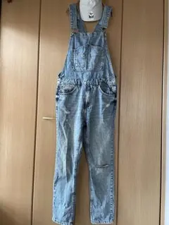 ZARA ザラ♡ダメージ加工　オーバーオール　サロペット
