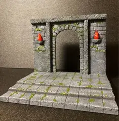 ジオラマベース 遺跡 神殿 廃墟 ディスプレイ ガチャ ドラクエ No.22