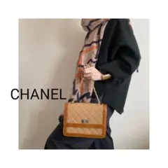 メル72168 様♡CHANEL 2.55 キャンバス　チェーンバッグ