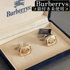 箱付き未使用✨Burberrys カフスリンクス　カフスボタン　ホースロゴ