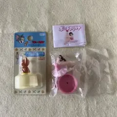 トムとジェリー マスコットキャップとフィギュアセット　まとめ売り
