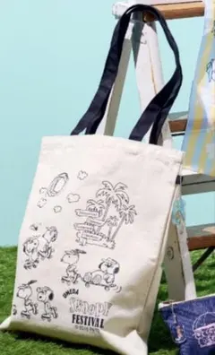 新品】【USJ限定】Peanuts スヌーピー トートバッグ キャンバス地 