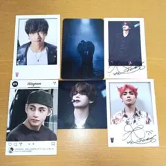 【1月限定セール】BTS V 雑誌付録カード 6枚セット