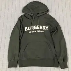 【極美品】 BURBERRY パーカー フード付き ブラック