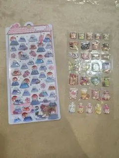 ボンボンドロップシール 富士山・韓国フード