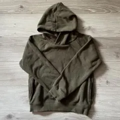 devirock カーキ パーカー 裏起毛