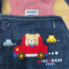 ミキハウス ファースト　mikihouse オーバーオール 80