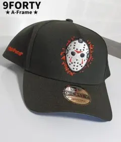 激レア【ニューエラ×13日の金曜日】限定コラボ ジェイソン マスク キャップ 黒 激レア【ニューエラ×13日の金曜日】限定コラボ ジェイソン