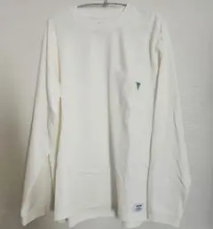 BAYFLOW ホワイト 長袖シャツ ポケット付き