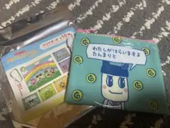 たまごっち　サンキューマート　クリアポーチ　ぱぱまめっち　まめっち