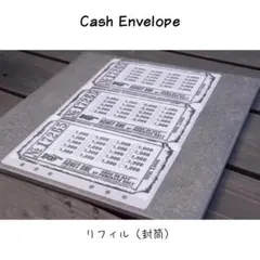 A6バインダー saving貯金リフィル13　savings challenge