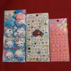 あわわちゃん　ジュエルプチドロ　もーっともっちり シール　タイル ハッピーマーチ