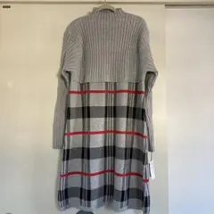 新品未使用タグ付き　GENTIL ジャンティのニットワンピース　M-Lサイズ