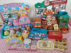 アンパンマン アイスクリーム　パン工場　セット　おもちゃ