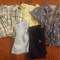ベビー服セット 95cm以下 シャツとショートパンツ ギャップ GAP ハワイ