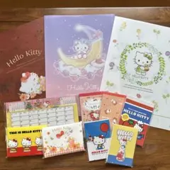 ハローキティ　富国生命　クリアファイル　メモ帳