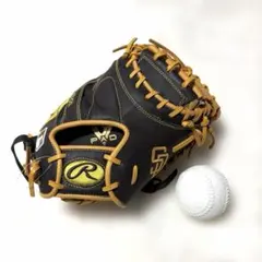 ローリングス マイク・ピアザモデル キャメル キャッチャーミット 軟式グローブ ローリングス HOH マイク・ピアザモデル キャッチャーミット 軟式