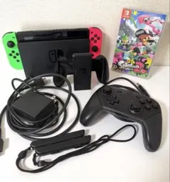 Nintendo Switch 本体 Splatoon2 プロコントローラー付き