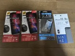 iPhone 11/XR用 ブルーライトカットガラスフィルム/3Dラウンド