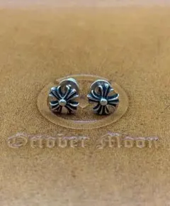 CHROME HEARTS クロスボール ピアス 両耳用