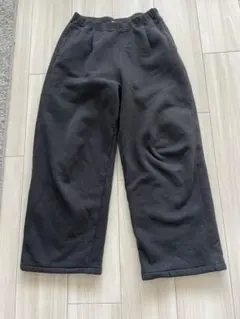 ユニクロ　ボアスウェットワイドパンツ　150cm