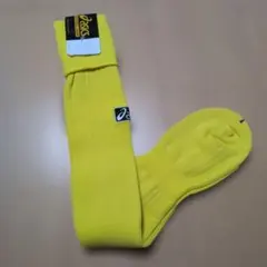 【25-27cm】アシックス　 サッカーソックス　CFS027　ゴールドのサムネイル