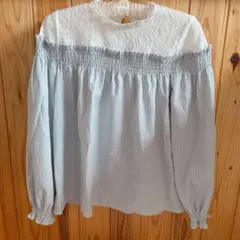 マジェスティックレゴン ブラウス オフショル風 レース