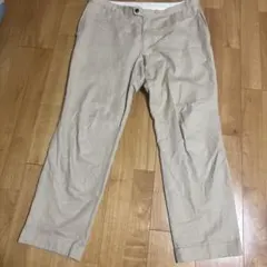 【麻布テーラー】メンズ　スラックス　オーダーメイド　ベージュ