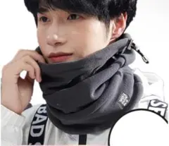 ネックウォーマー ネックガード 冬 メンズ レディース ブラック