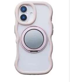 【新品、未開封】iPhone17対応 MagSafeウェーブミラー ライトピンクのサムネイル