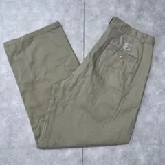 80s~90s 初期型 ポロ ラルフローレン アメリカ製 ツータック チノパン