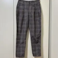 Ungrid　アングリッド　ウールパンツ　チェックパンツ　ワイドパンツのサムネイル