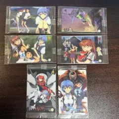 新世紀エヴァンゲリオン カード 6枚セット 未開封