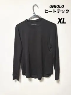 【UNIQLO】ヒートテックウールブレンドクルーネック　XL